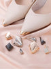 2pcs Metal Toe Protector, Decor For High Heels, Pumps, Booties, Prevent Toe Wear & Tear (No Glue Included), For Women Pumps White Heels, Shoes Accessories Gift Ideas